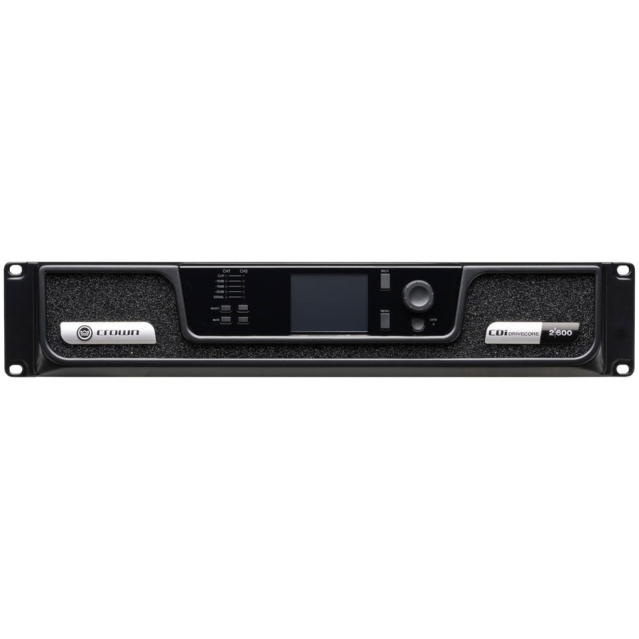 Crown CDi DriveCore 2|600 Two-channel, 600W @ 2/4/8 ohms Power Amplifier with DSP, 70V/100V