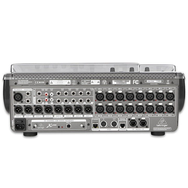 Decksaver Dust Cover for Behringer X32 Producer Digital Mixer