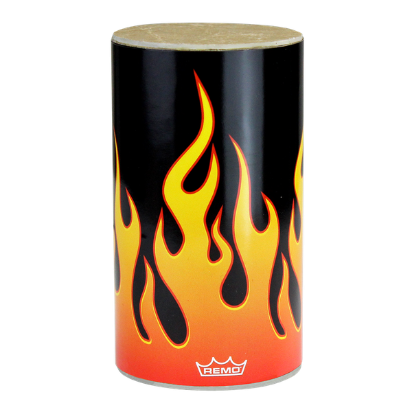 Remo SR-0204-30 - 2.25''x4''Bossa shaker-Flame
