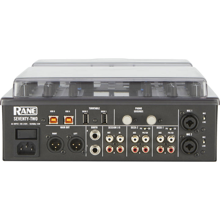 Decksaver Dust Cover for Rane Seventy Two DJ Mixer
