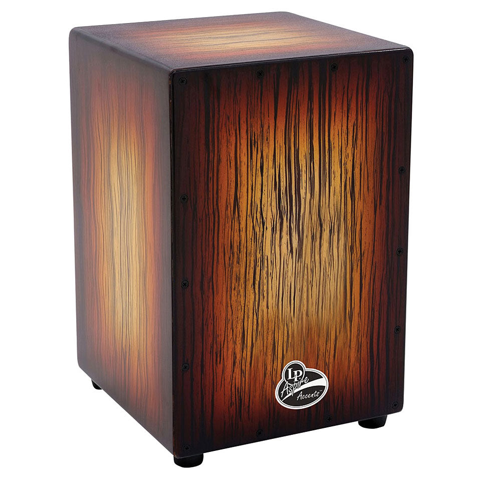LP Aspire Accent Wire Cajon - Sunburst Streak