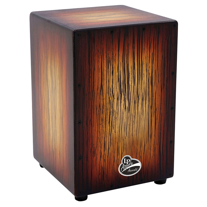 LP Aspire Accent Wire Cajon - Sunburst Streak