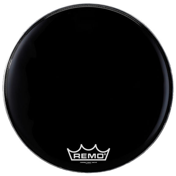 Remo PM-2424-MP - 24'' Bass, Powermax 2, Ebony,Mp