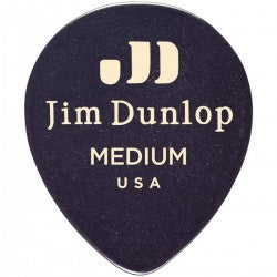 Dunlop 485R-03-MD Celloid Teardrp-BK Med-72/bg Celloid Teardrp-BK Med-72/bg