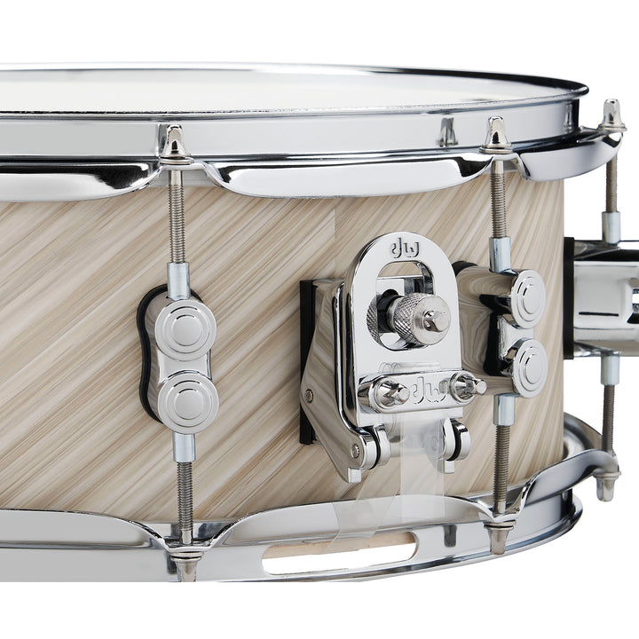 PDP Concept Maple Finish Ply 5.5x14 Snare Drum w/ Chrome Hardware - Twisted Ivory
