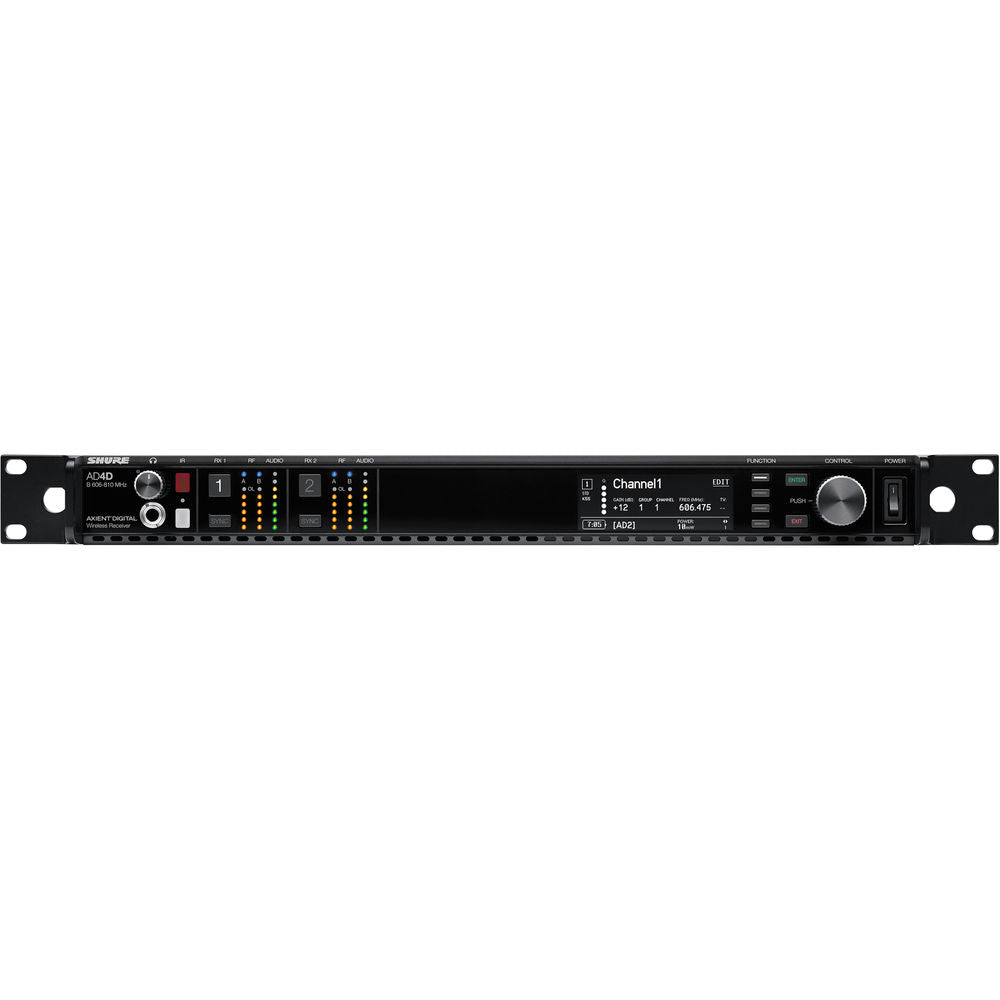 Shure AD4DNP-A Axient Digital Two-Channel Wireless Receiver with No Accessories 470 to 636 MHz