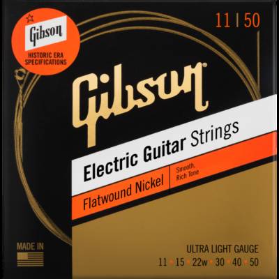 GIBSON FLATWOUND ELECTRIC-ULTRALT