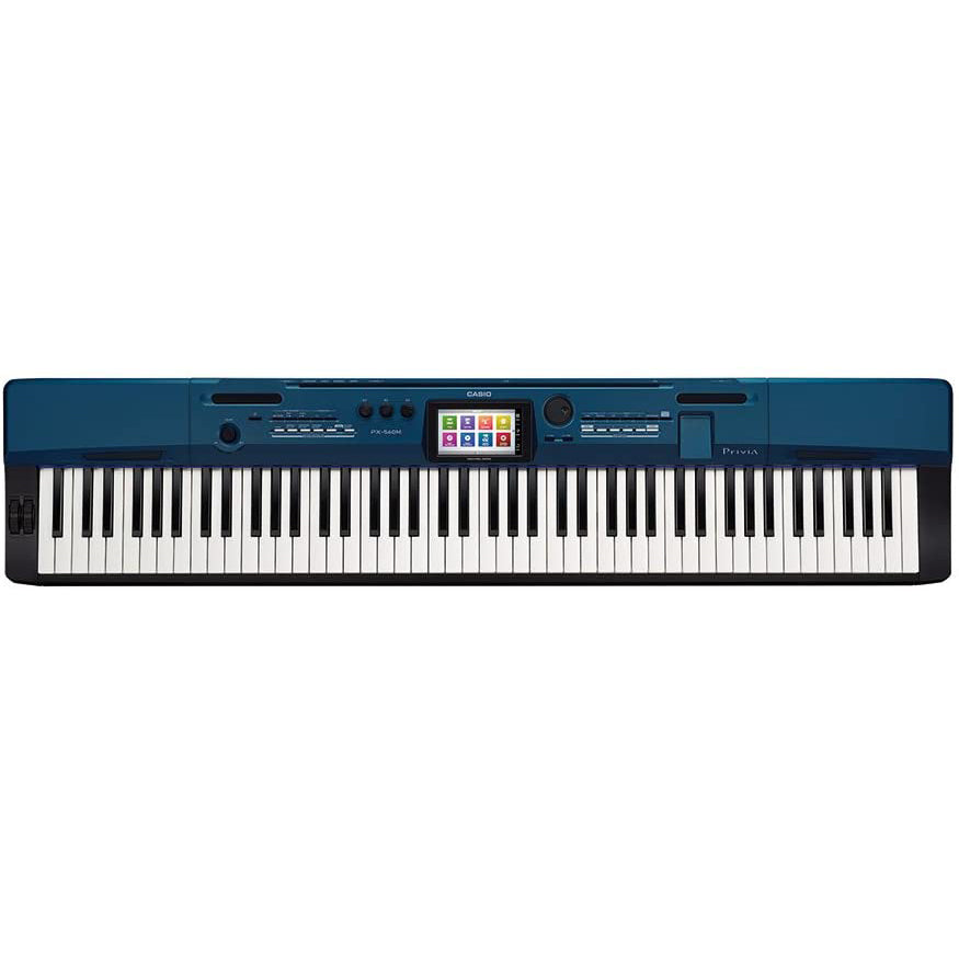Casio PX-560 Privia 88-Key Hammer Action Keyboard - Blue / Black