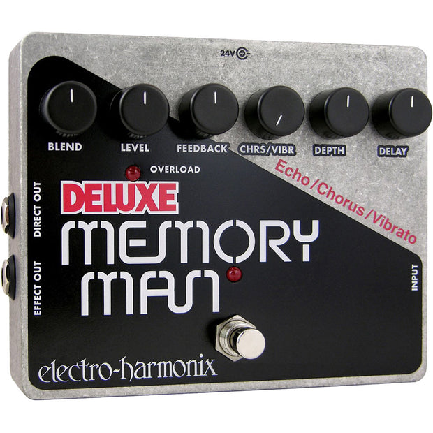Electro-Harmonix DELUXE MEMORY MAN Analog Delay Chorus and Vibrato Pedal