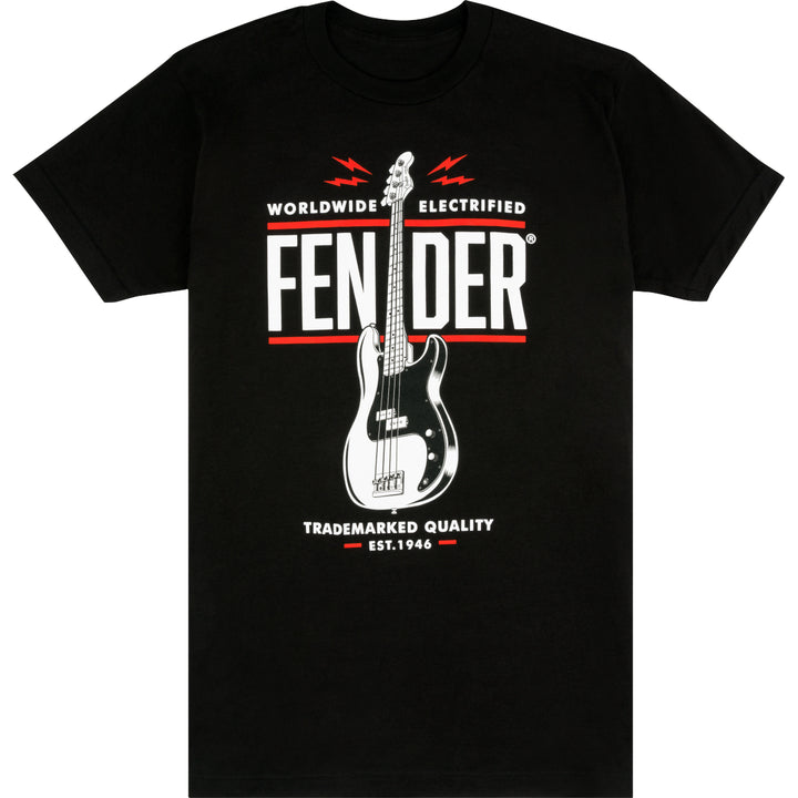 Fender P Bass T-Shirt Black