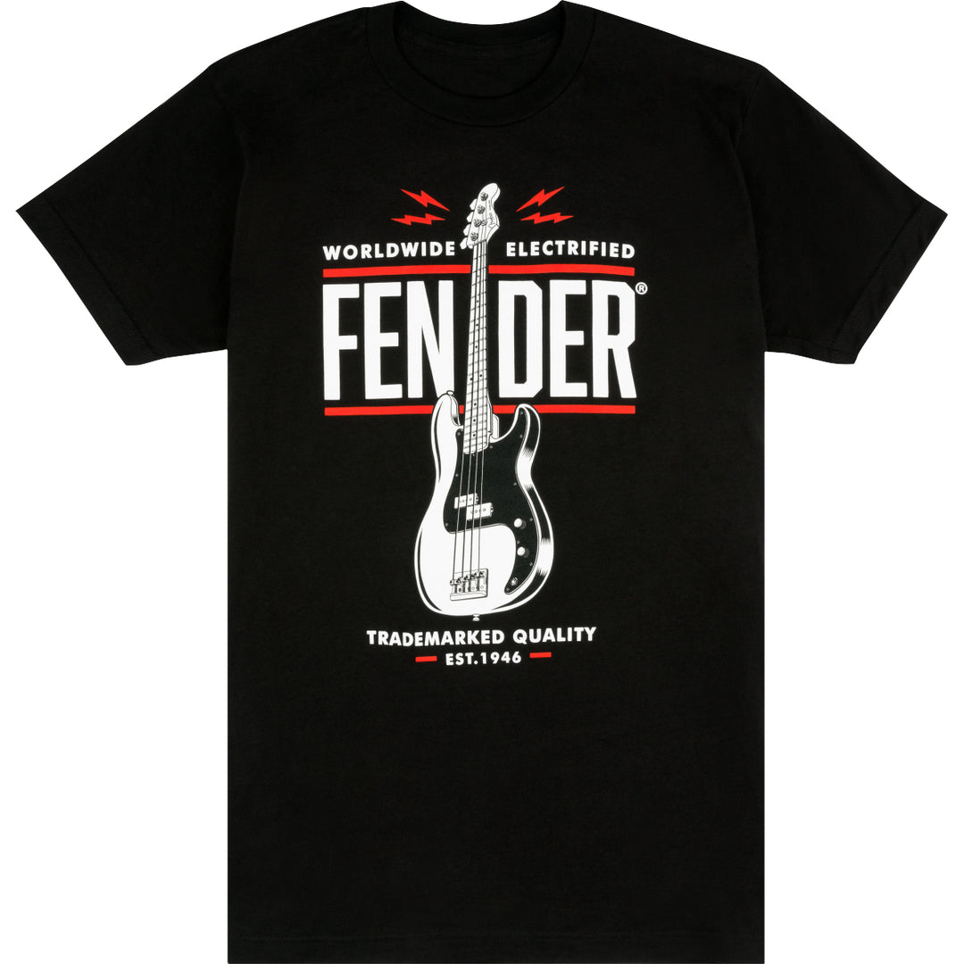 Fender P Bass T-Shirt Black