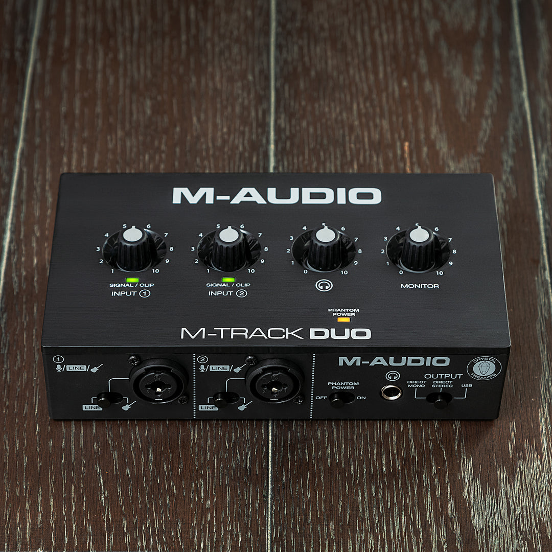 M-Audio M-Track Duo 2-Channel USB Audio Interface