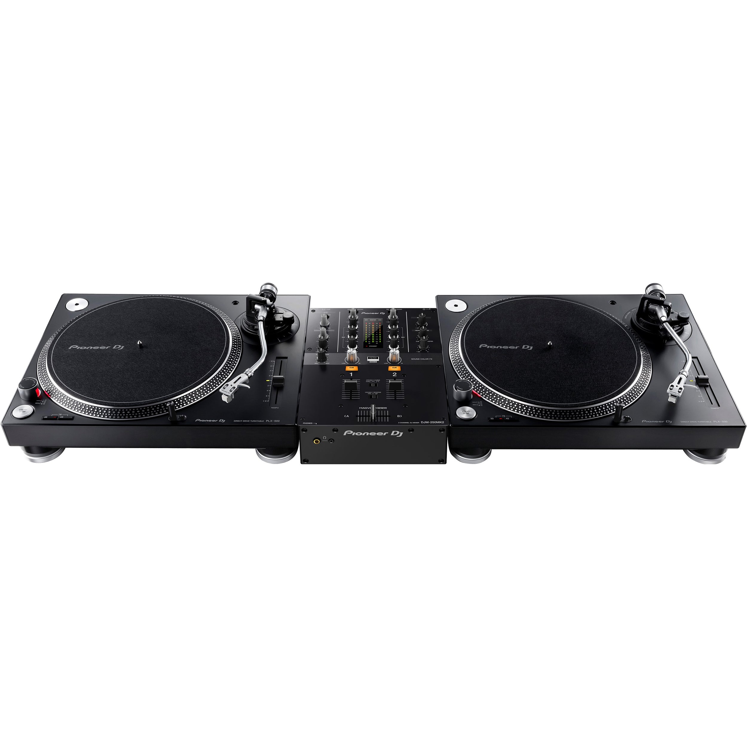Pioneer PLX-500 Direct Drive DJ Turntable (Black) - Music City Canada