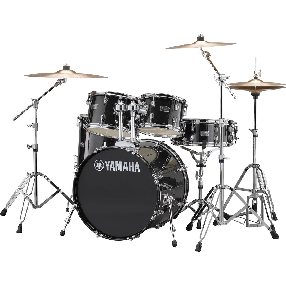Yamaha RYDEEN 5-Piece 20” Bass Drum Kit w/ Hardware - Black Glitter