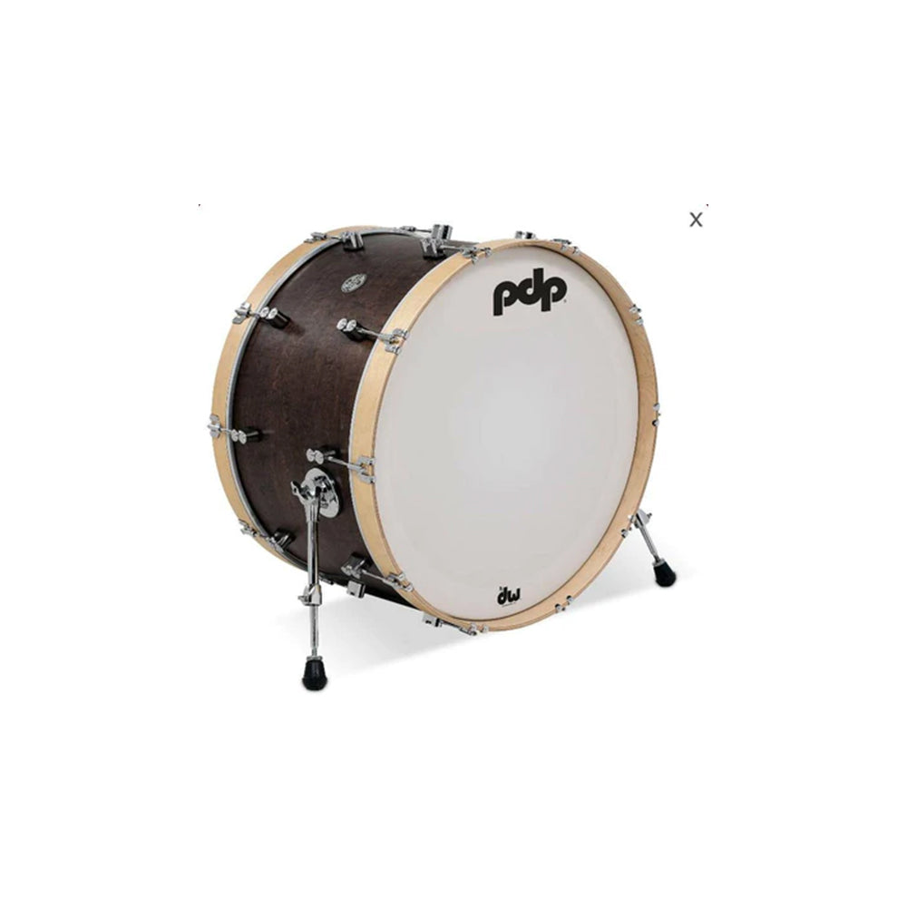 PDP Concept Maple Classic 14x26 Bass Drum (No BDM) - Walnut Stain
