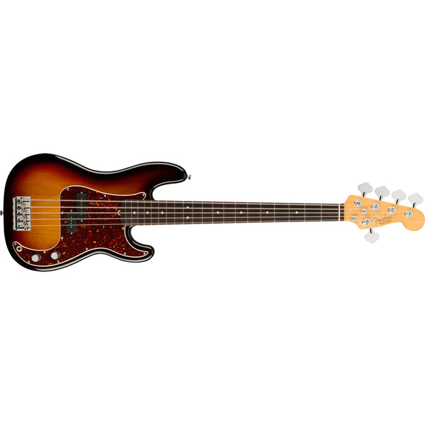 Fender American Professional II Precision Bass V Rosewood Fingerboard Electric Bass Guitar - 3-Color Sunburst