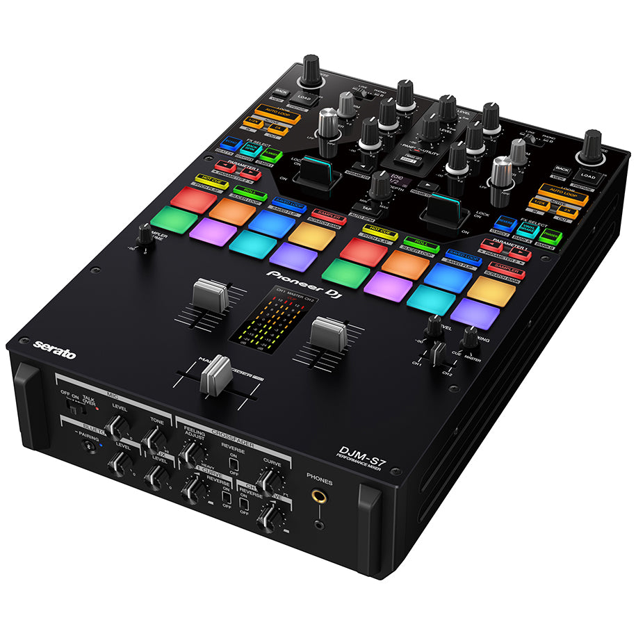 Pioneer DJ DJM-S7 Professional 2-Channel DJ Battle Mixer – Music