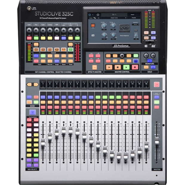 PreSonus StudioLive 32SC 32-Channel Compact Digital Mixer