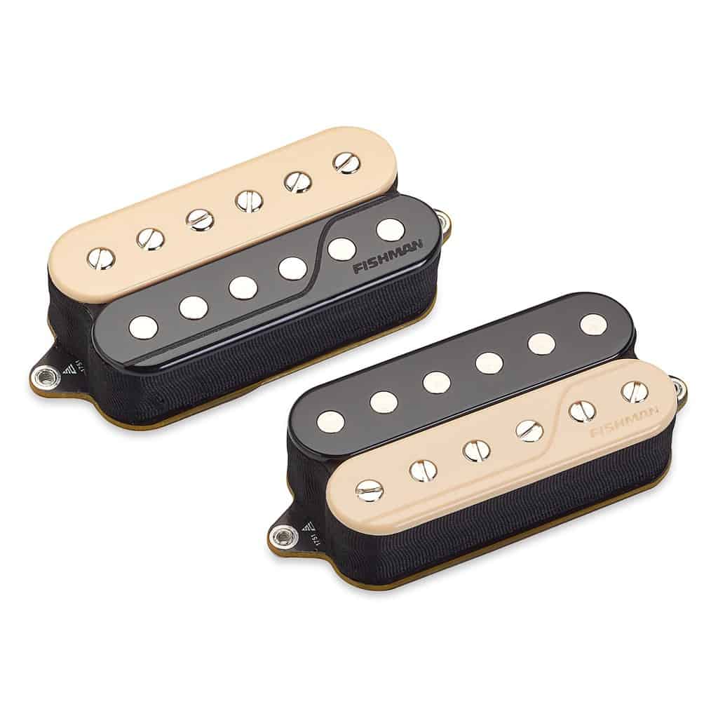 Fishman PRF-COC-SZ2 Fluence Classic Humbucker Open Core - Zebra (Set of 2)