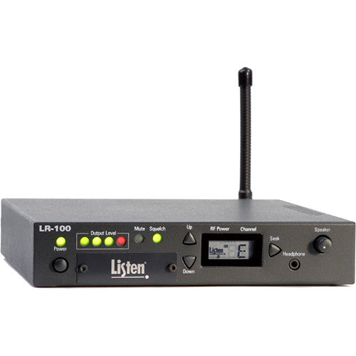 Listen Technologies LR-100-072 - Stationary RF Receiver/Power Amplifier (72 MHz) - Music City Canada
