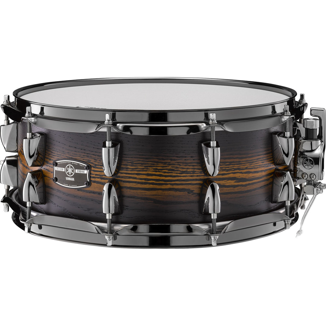 Yamaha LHS1455 Snare Drum Live Custom Hybrid Oak 14” x 5.5” - Uzu Earth Sunburst