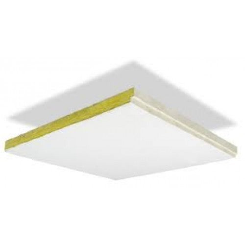 Primacoustic StratoTile - Reveal Glass wool ceiling tiles, 24''x24'', reveal edge (White)