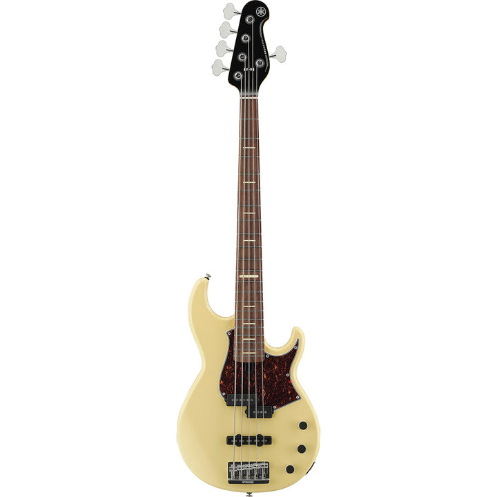 Yamaha BBP35II VW 5-String Bass Guitar w/ Hardshell Case - Vintage White