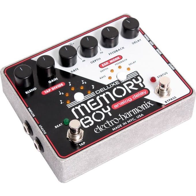 Electro-Harmonix DELUXE MEMORY BOY Tap Temp Analog Delay Pedal