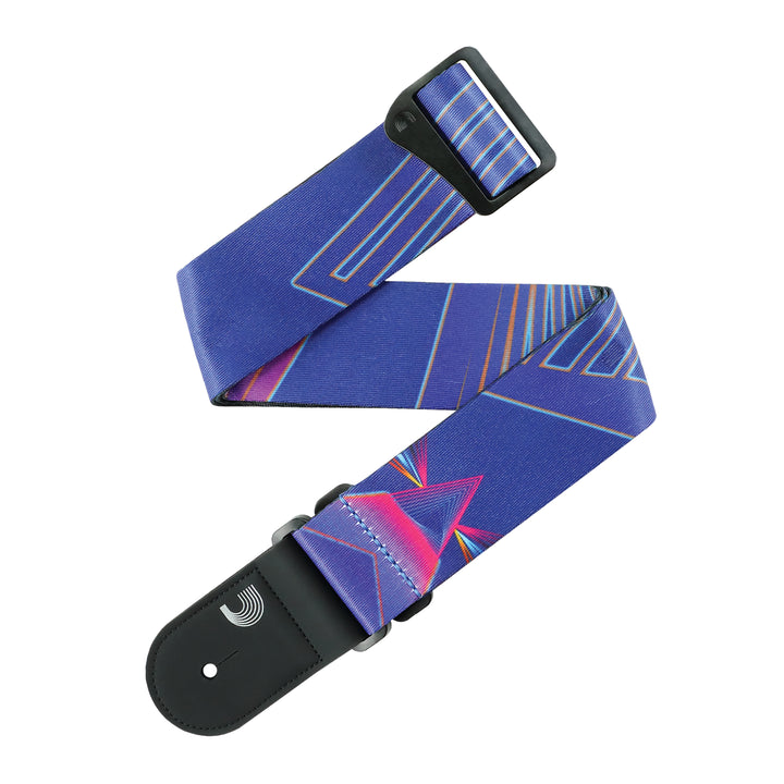 D'Addario OUTRUN 50MM GUITAR STRAP - PRISM
