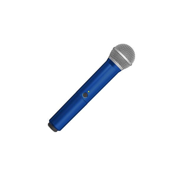 Shure WA712 Color Handle for BLX2 Microphone Transmitter PG58 Capsule Blue