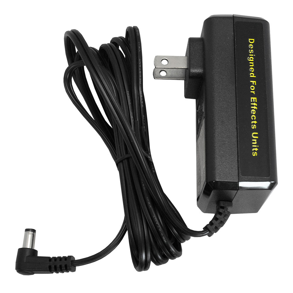 Mooer PDNW-12V2A-US Wall Adapter Power Supply, 12V DC, Center Negative 2A, US Plug