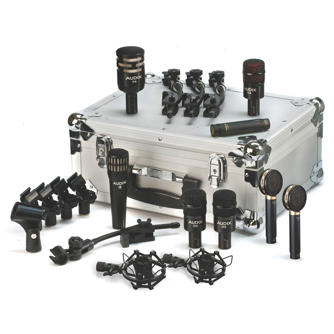 Audix Studio Elite 8 Premium Drum Microphone Package for 8-Piece Kit