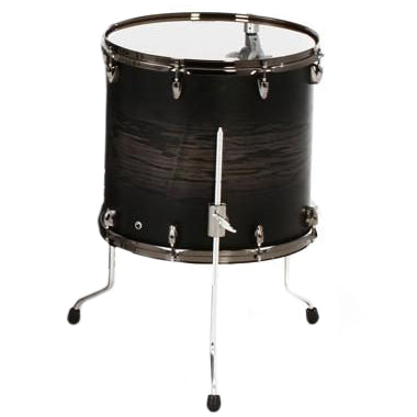 Yamaha Live Custom Hybrid Oak 18” x 16” Floor Tom - Uzu Charcoal Sunburst