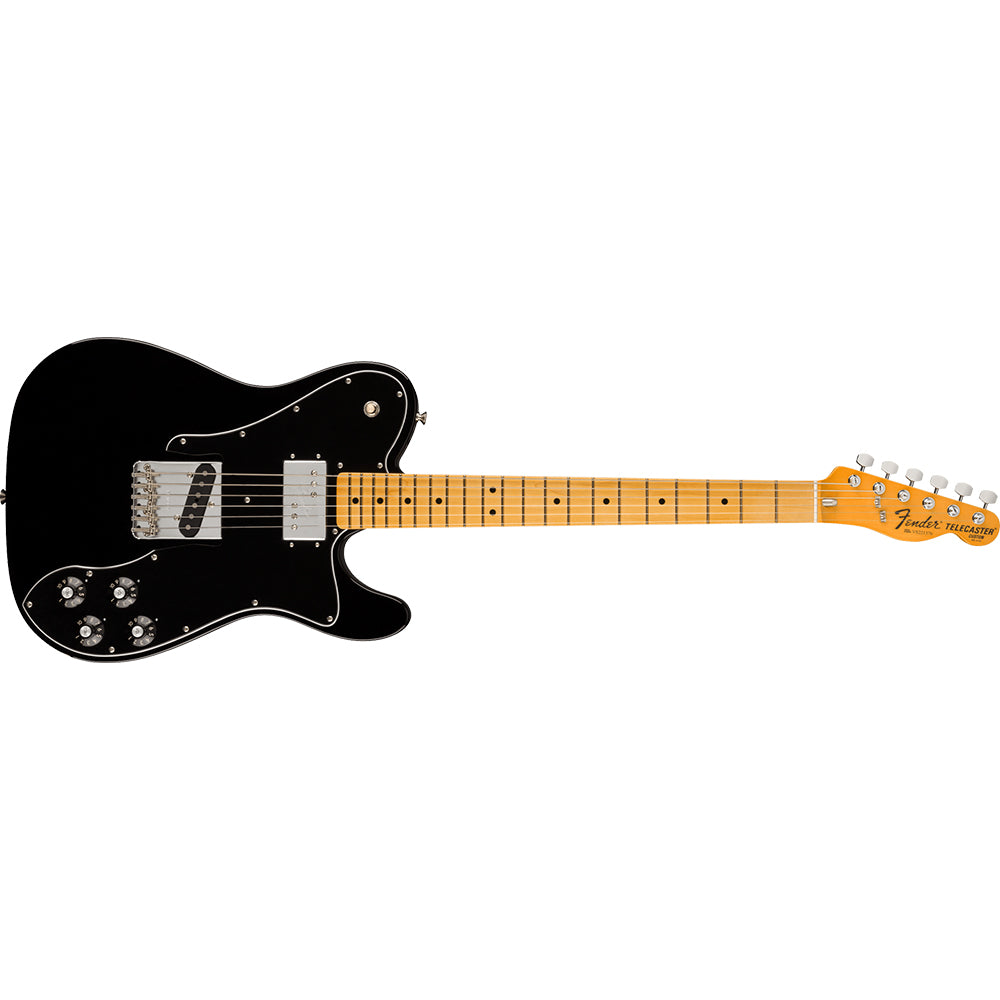 Fender American Vintage II '77 Telecaster Custom (Black) Electric Guitar