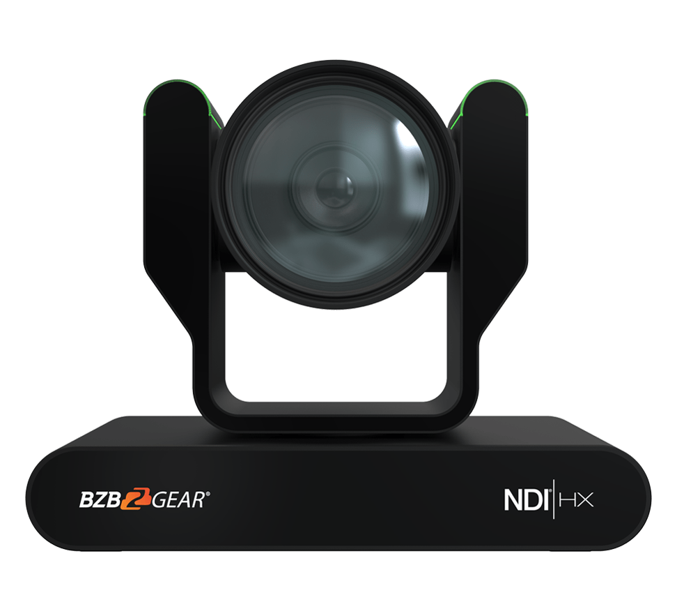 BZBGEAR - 12X 4K@60Hz HDMI2.0/12G-SDI/USB 2.0/USB 3.0/NDI|HX Live Streaming PTZ Camera with Tally Lights (Black)