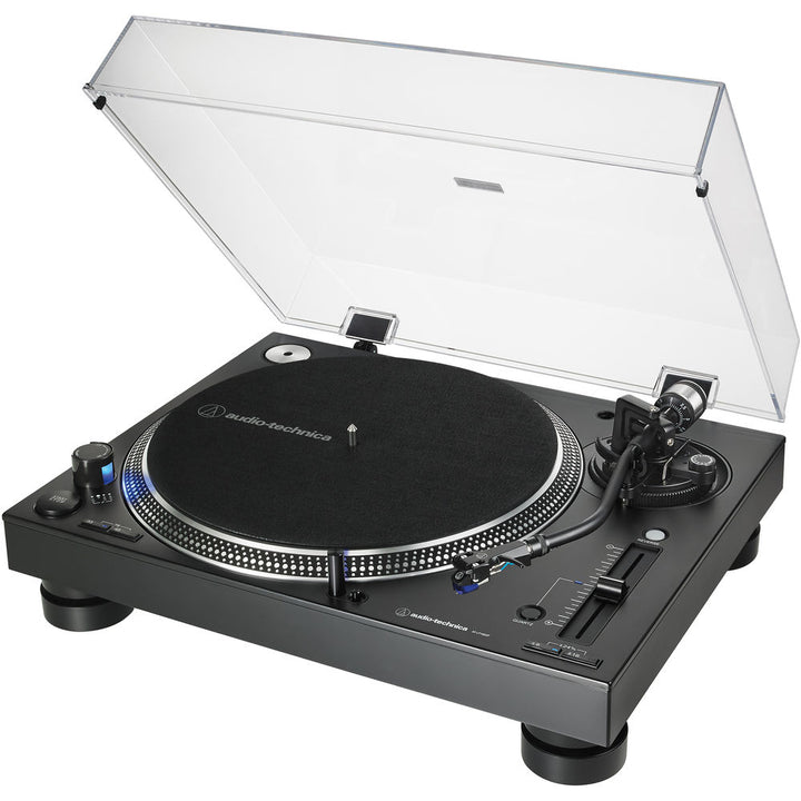Audio-Technica Consumer AT-LP140XP Direct Drive Professional DJ Turntable - Black