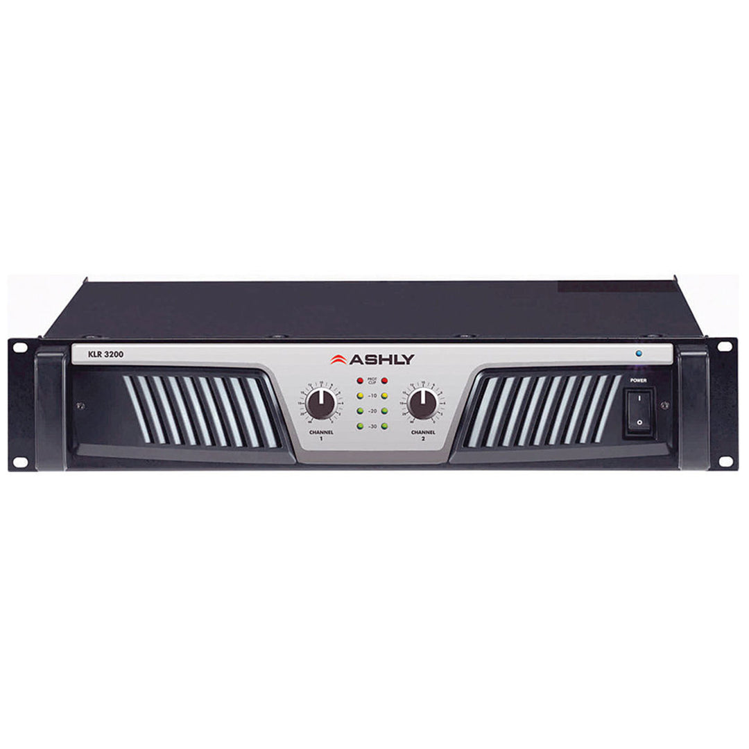 Ashly 2 x 1600W@ 2 Ohms, 1100W @ 4 Ohms, 800W 70 Volt
