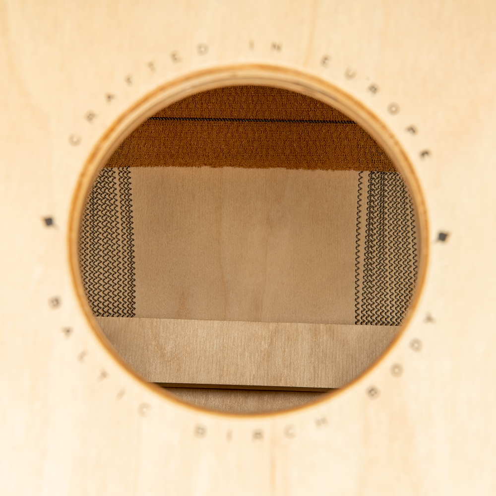 Meinl Percussion-SC80AB- Snarecraft Cajon 80, Almond Birch