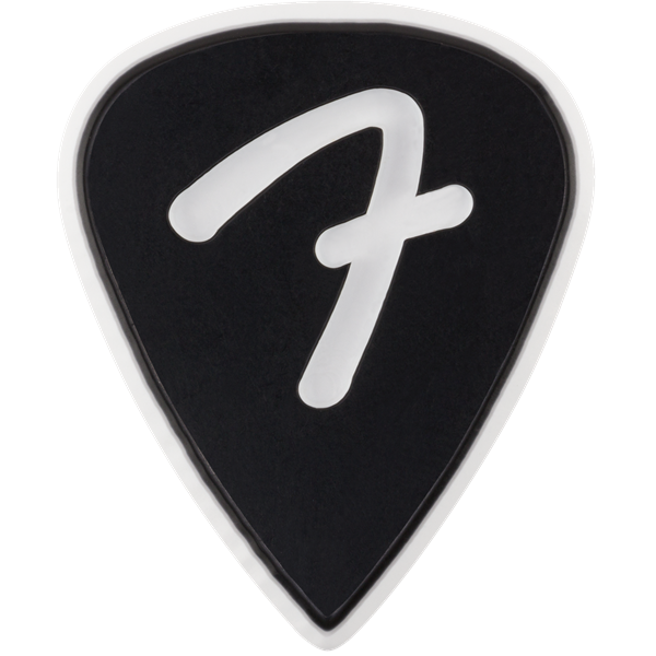 Fender F Grip 351 Picks - Black