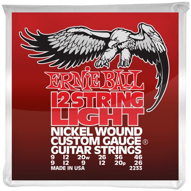 Ernie Ball 2233EB NICKEL WOUND 12STR LIGHT 9-46