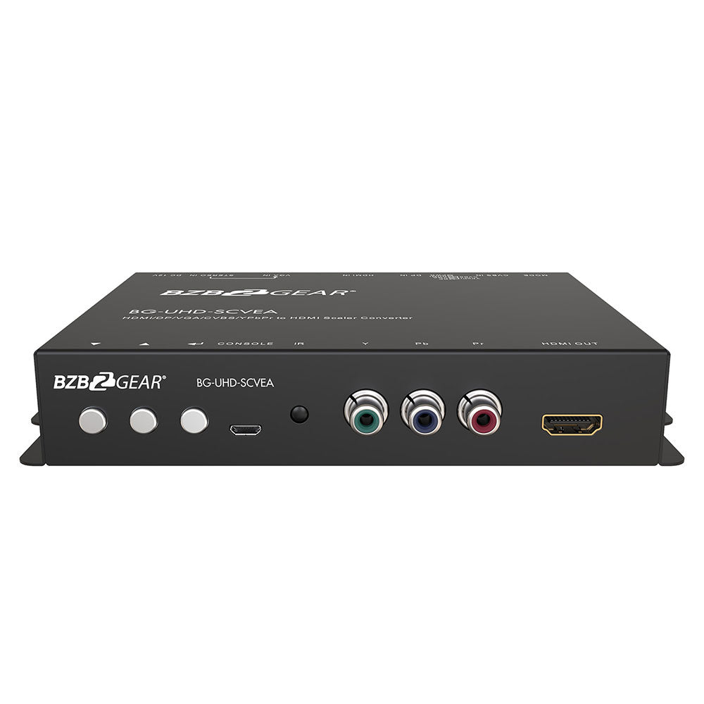 BZBGEAR - Multi-format 4K UHD Scaler Converter HDMI/DP/VGA/CVBS/YPbPr to HDMI
