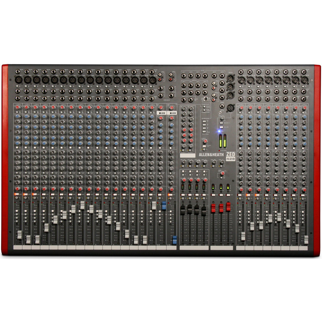 Allen & Heath ZED-428 4-Bus Mixer - 24 Mono / 2 Stereo with USB