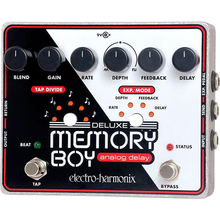 Electro-Harmonix DELUXE MEMORY BOY Tap Temp Analog Delay Pedal