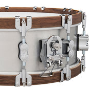 PDP Concept Select 5x14 Snare Drum - Aluminum with Walnut Wood Hoops