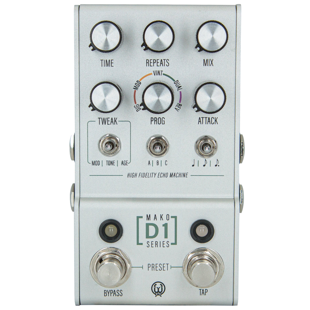 Walrus Audio Mako Series D1 High-Fidelity Delay Guitar Effect Pedal