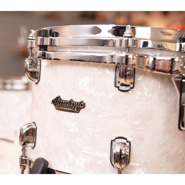 Tama Starclassic Maple Drum Set Shell Pack 12/16/22 - Snowwhite Pearl