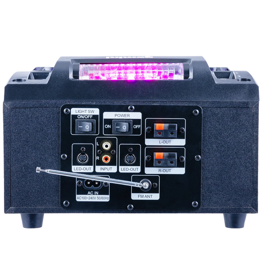 Gemini GSYS-2000 Bluetooth Home Party System with Dual 8'' Woofers and Dual 2'' Drivers
