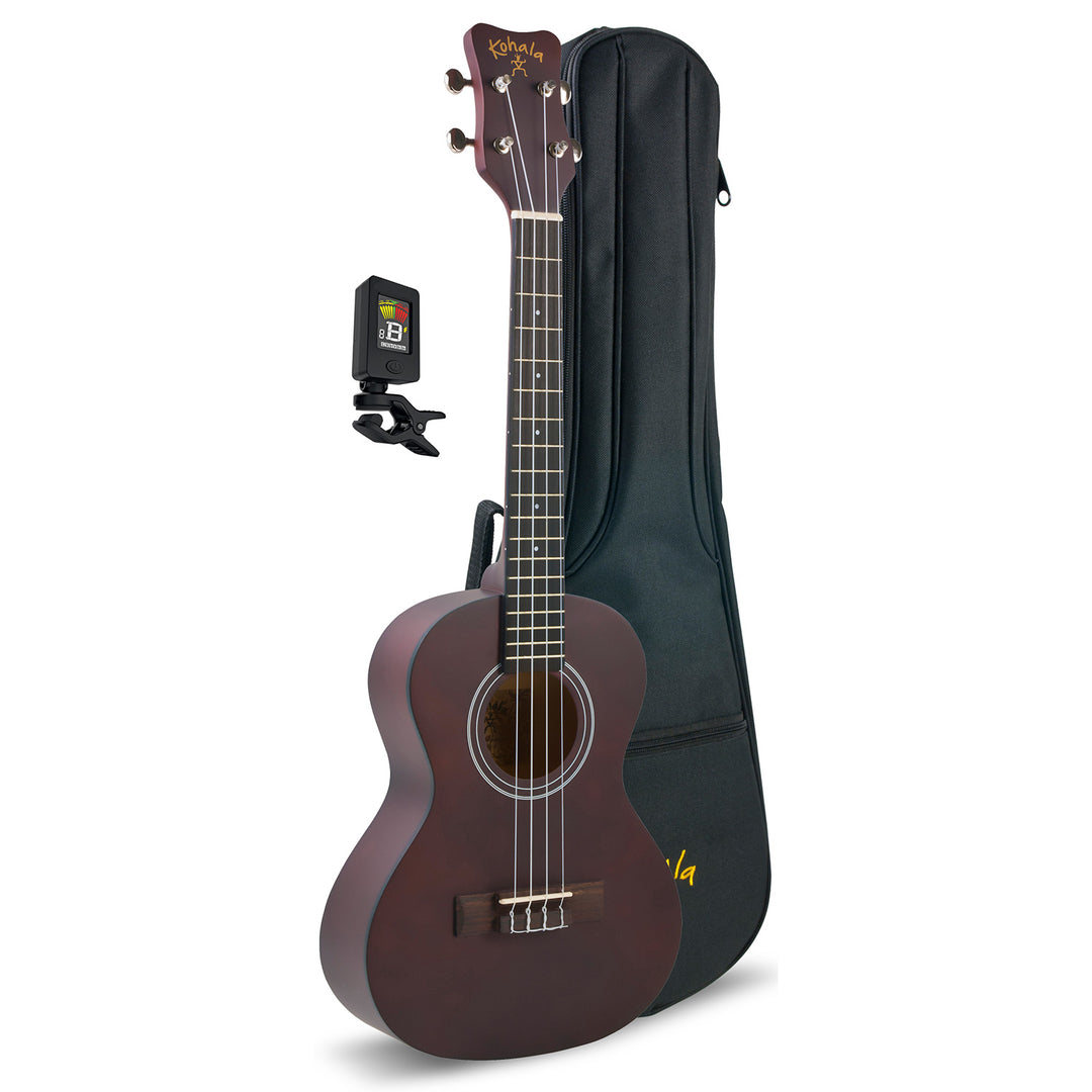 Kohala KPP-T Ukulele Player’s Pack w/ Bag and Tuner - Tenor