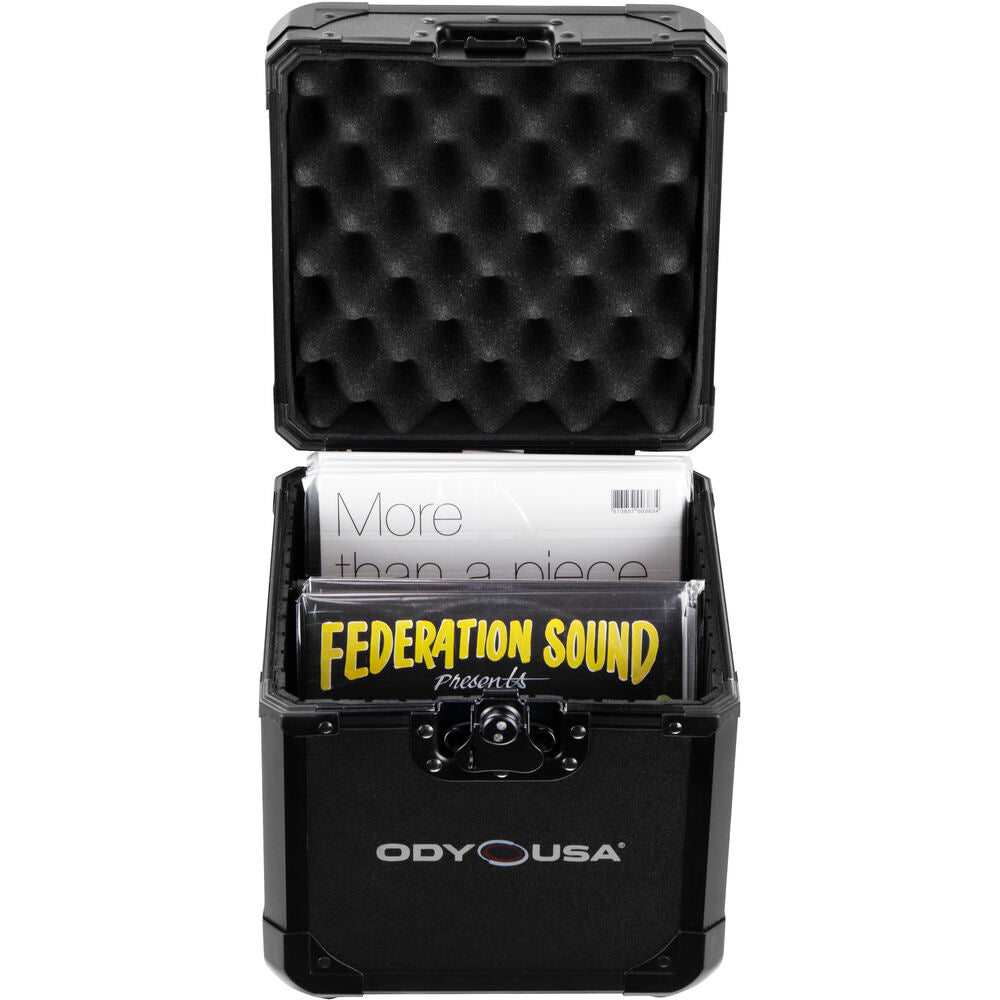 Odyssey K7060BL Black Krom 7” Vinyl Utility Case for 60 Records