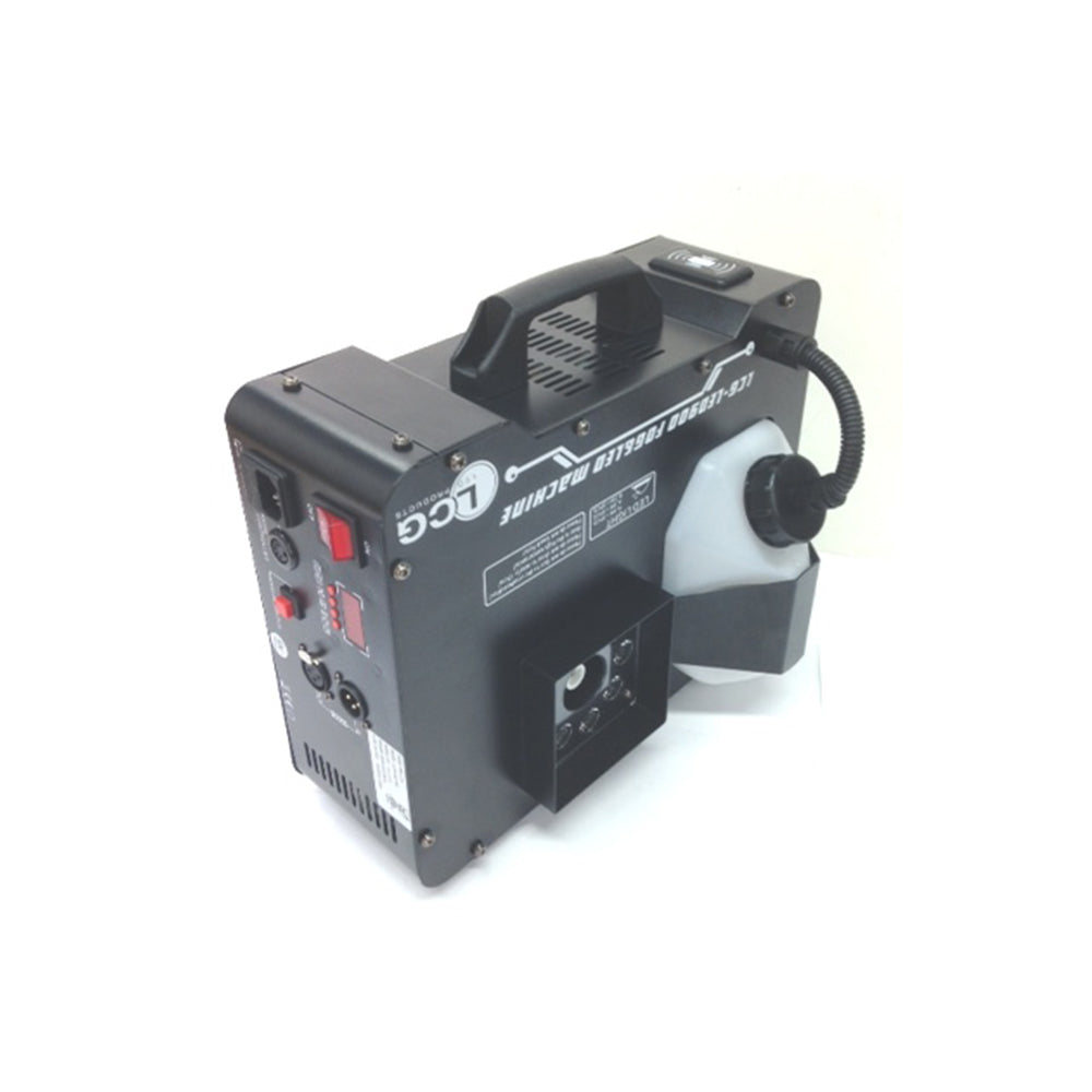 LCG 900W Fog Machine w/ 9-LEDs and Vertical/Horizontal Mounting